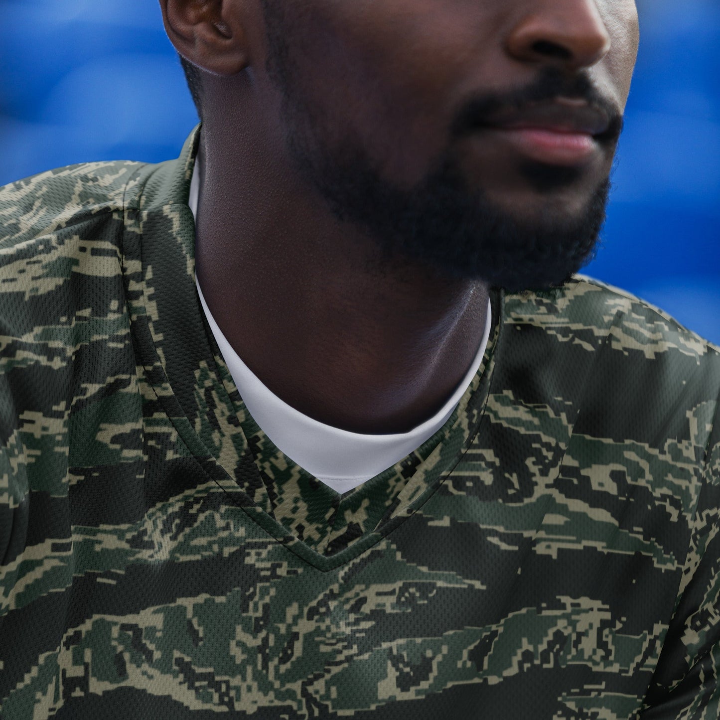 American Tiger Stripe Airman Battle Uniform (ABU) CAMO unisex sports jersey - Sports Jerseys