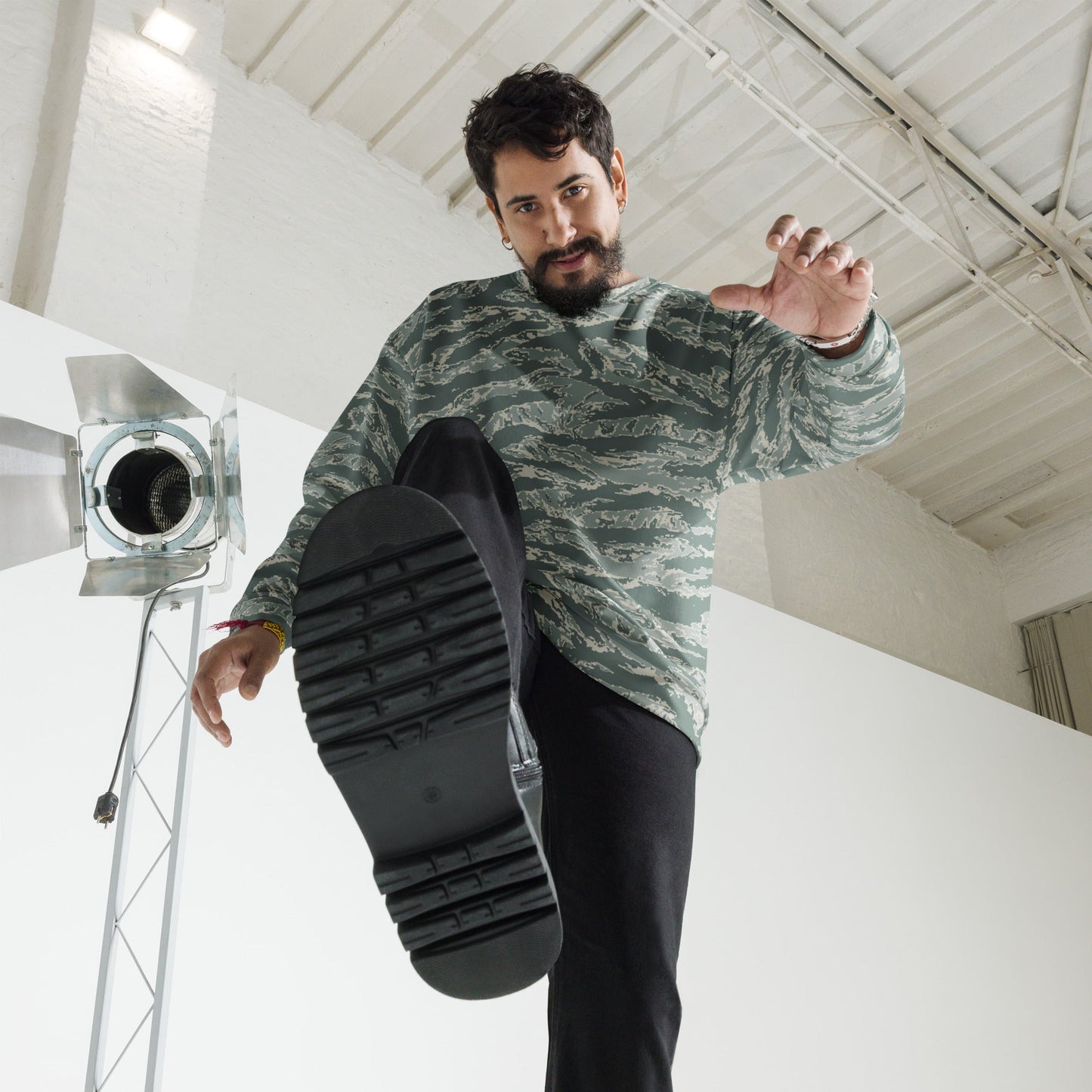 American Tiger Stripe Airman Battle Uniform (ABU) CAMO Unisex Sweatshirt Sweatshirts