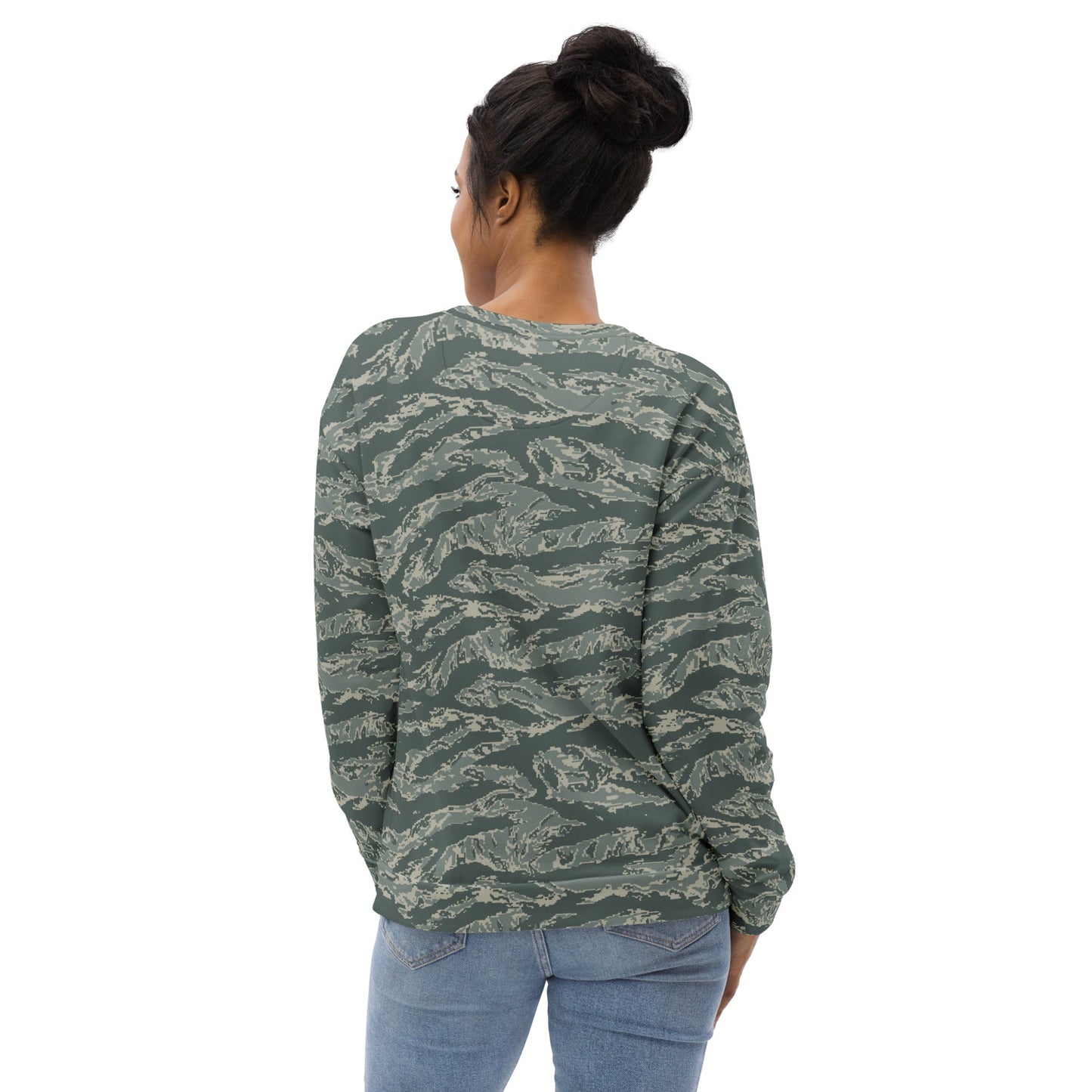 American Tiger Stripe Airman Battle Uniform (ABU) CAMO Unisex Sweatshirt Sweatshirts