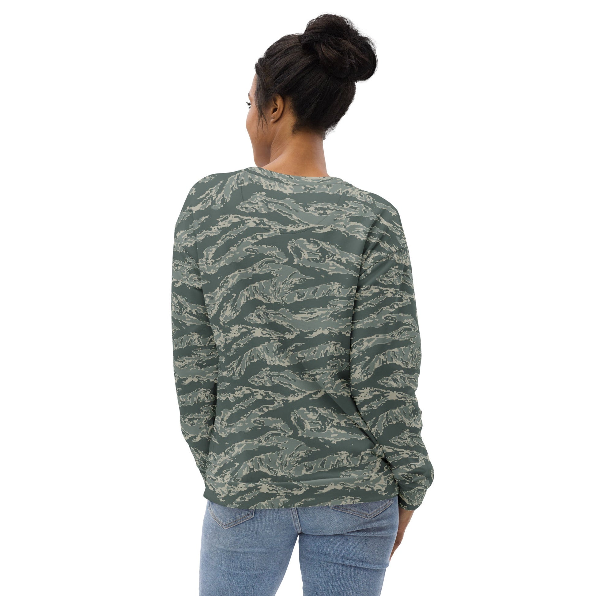 American Tiger Stripe Airman Battle Uniform (ABU) CAMO Unisex Sweatshirt Sweatshirts