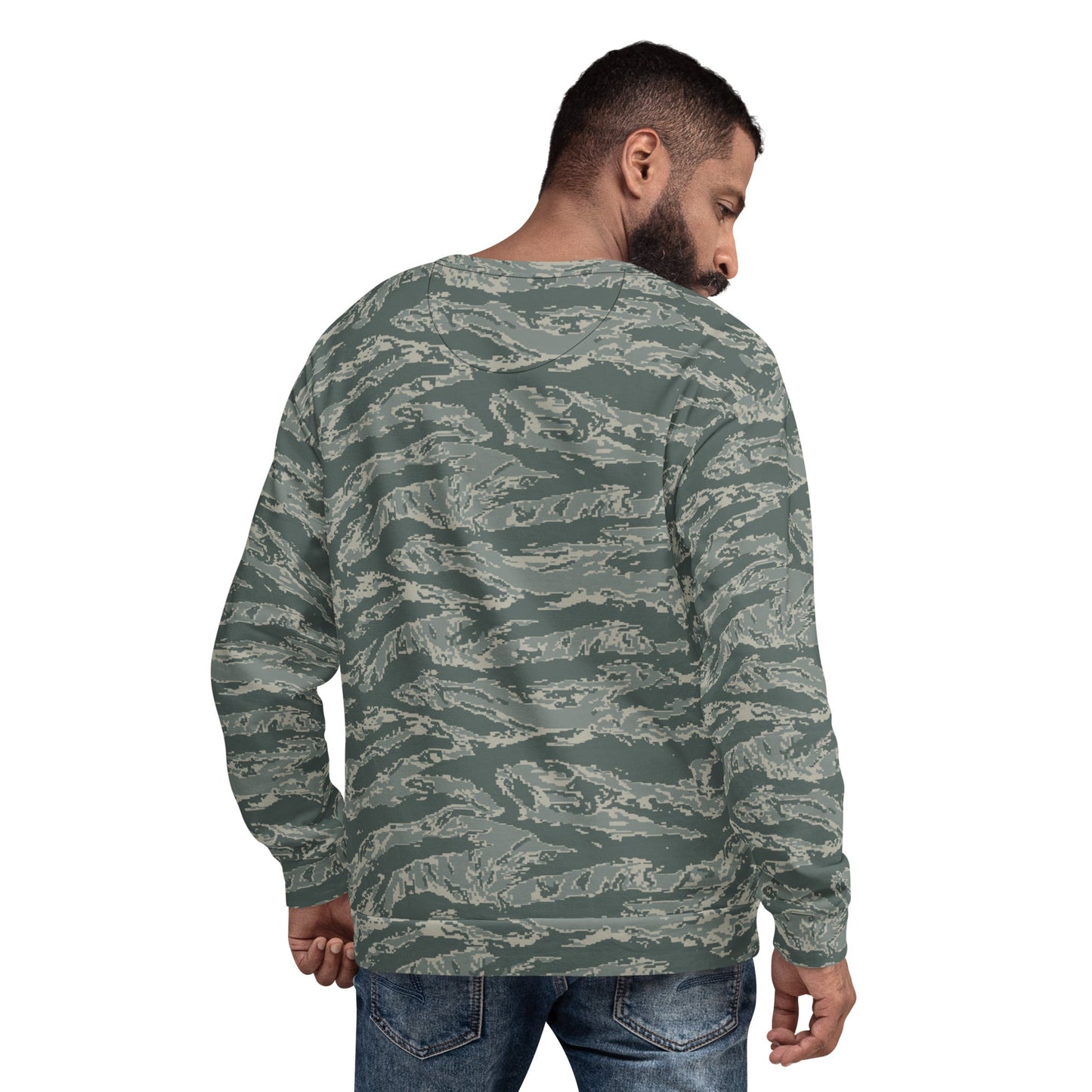 American Tiger Stripe Airman Battle Uniform (ABU) CAMO Unisex Sweatshirt Sweatshirts