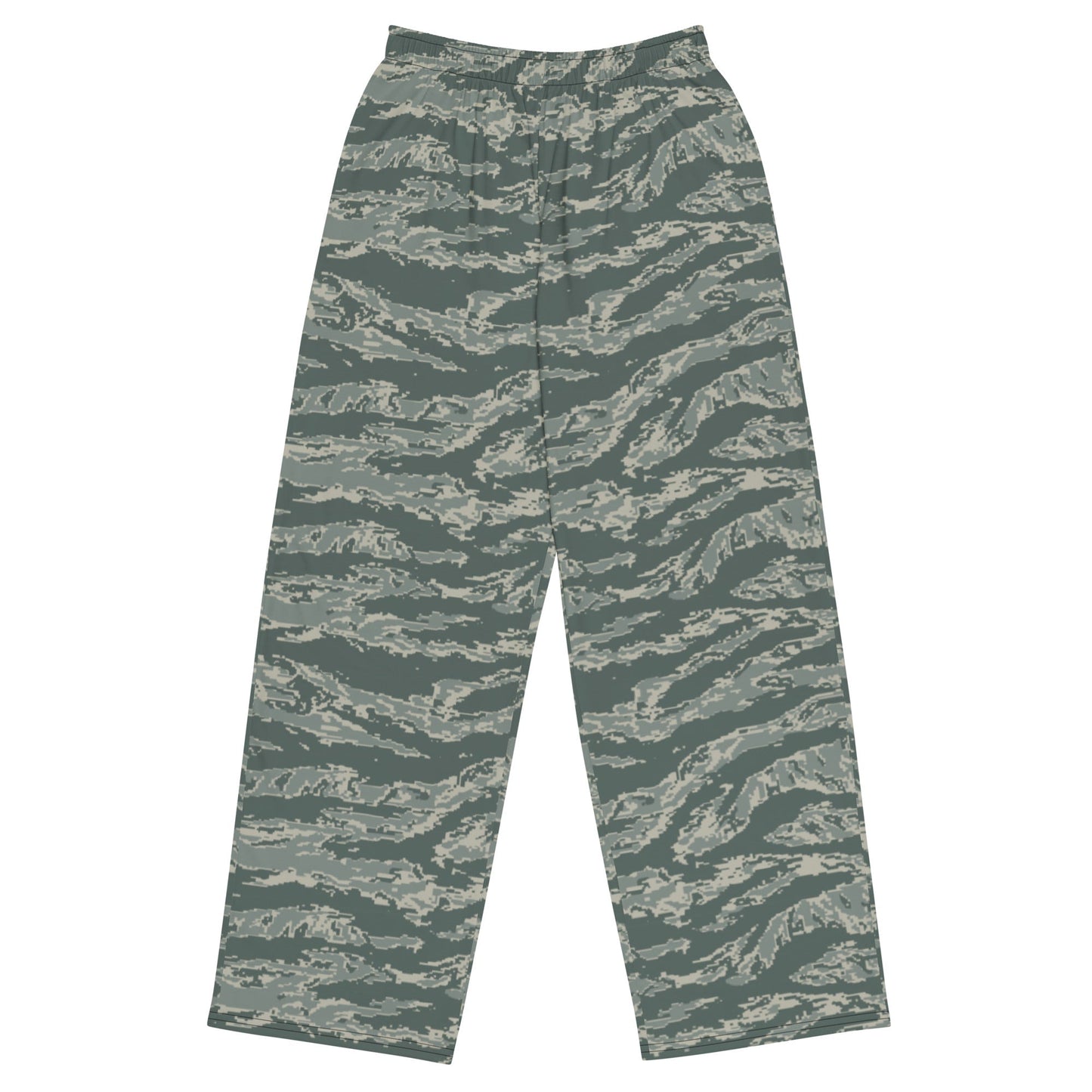 American Tiger Stripe Airman Battle Uniform (ABU) CAMO unisex wide-leg pants - 2XS - Wide-leg Pants