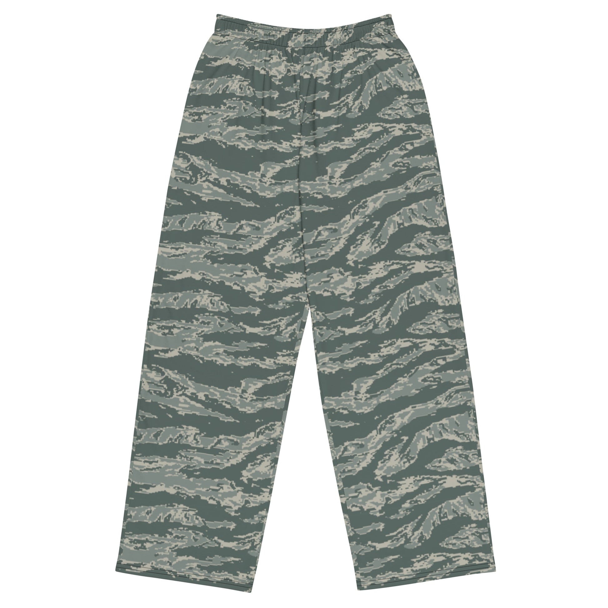 American Tiger Stripe Airman Battle Uniform (ABU) CAMO unisex wide-leg pants - 2XS - Wide-leg Pants