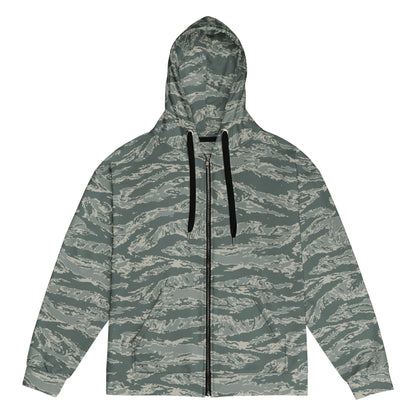 American Tiger Stripe Airman Battle Uniform (ABU) CAMO Unisex zip hoodie 2XS Zip Hoodies