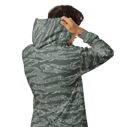 American Tiger Stripe Airman Battle Uniform (ABU) CAMO Unisex zip hoodie Zip Hoodies