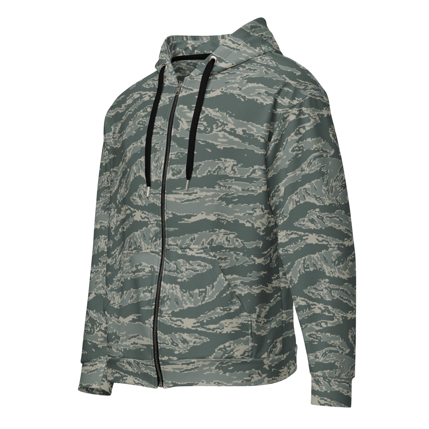 American Tiger Stripe Airman Battle Uniform (ABU) CAMO Unisex zip hoodie Zip Hoodies