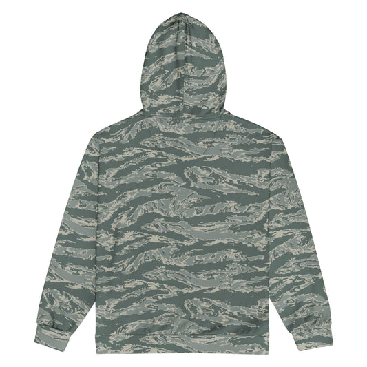 American Tiger Stripe Airman Battle Uniform (ABU) CAMO Unisex zip hoodie Zip Hoodies