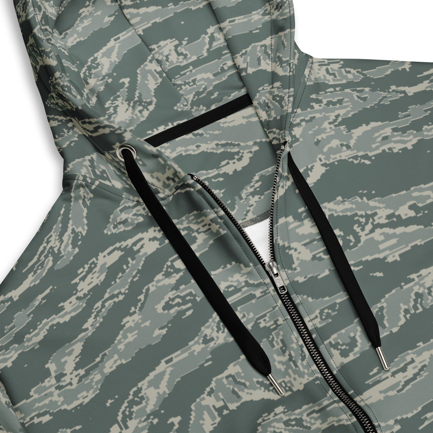 American Tiger Stripe Airman Battle Uniform (ABU) CAMO Unisex zip hoodie Zip Hoodies