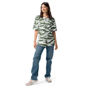 Tiger Stripe Arctic Noorvik CAMO Unisex Baseball Jersey