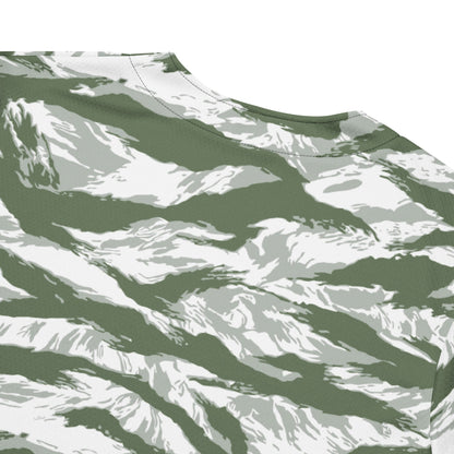 American Tiger Stripe Arctic Noorvik CAMO baseball jersey - Baseball Jerseys