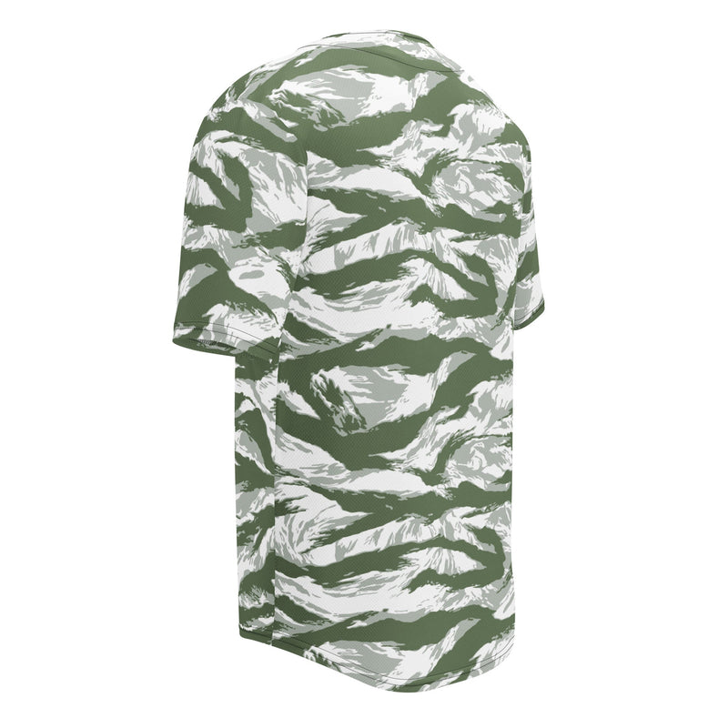 Tiger Stripe Arctic Noorvik CAMO Unisex Baseball Jersey