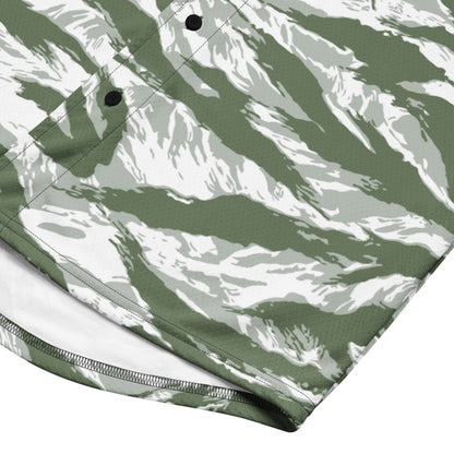 American Tiger Stripe Arctic Noorvik CAMO baseball jersey - Baseball Jerseys