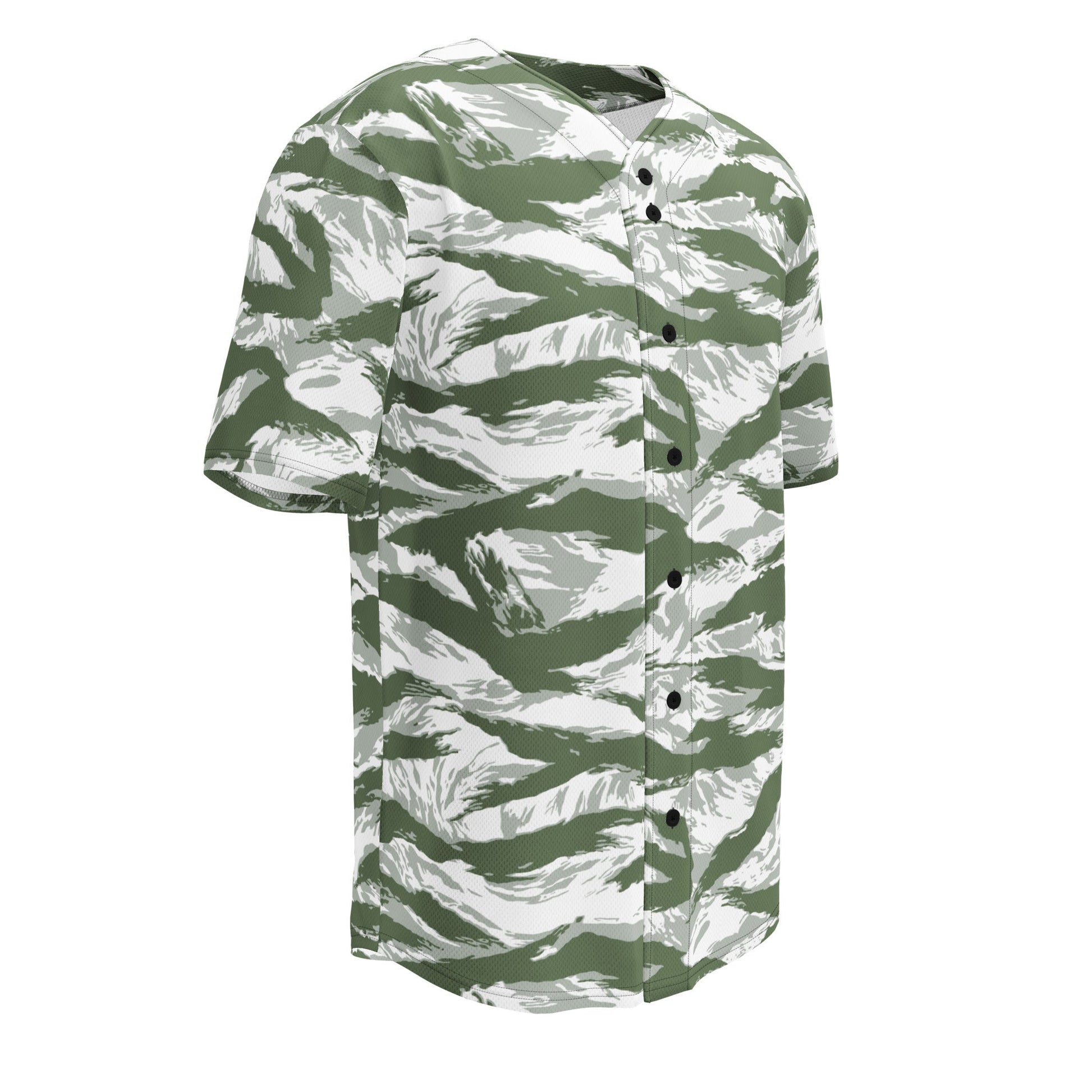 American Tiger Stripe Arctic Noorvik CAMO baseball jersey - Baseball Jerseys
