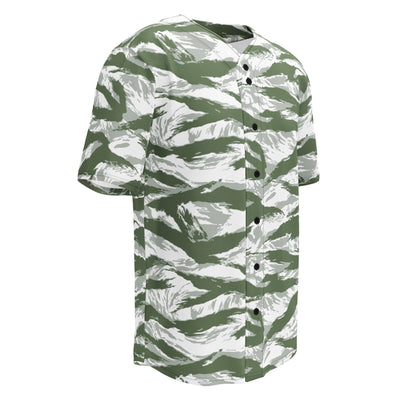 American Tiger Stripe Arctic Noorvik CAMO baseball jersey - Baseball Jerseys
