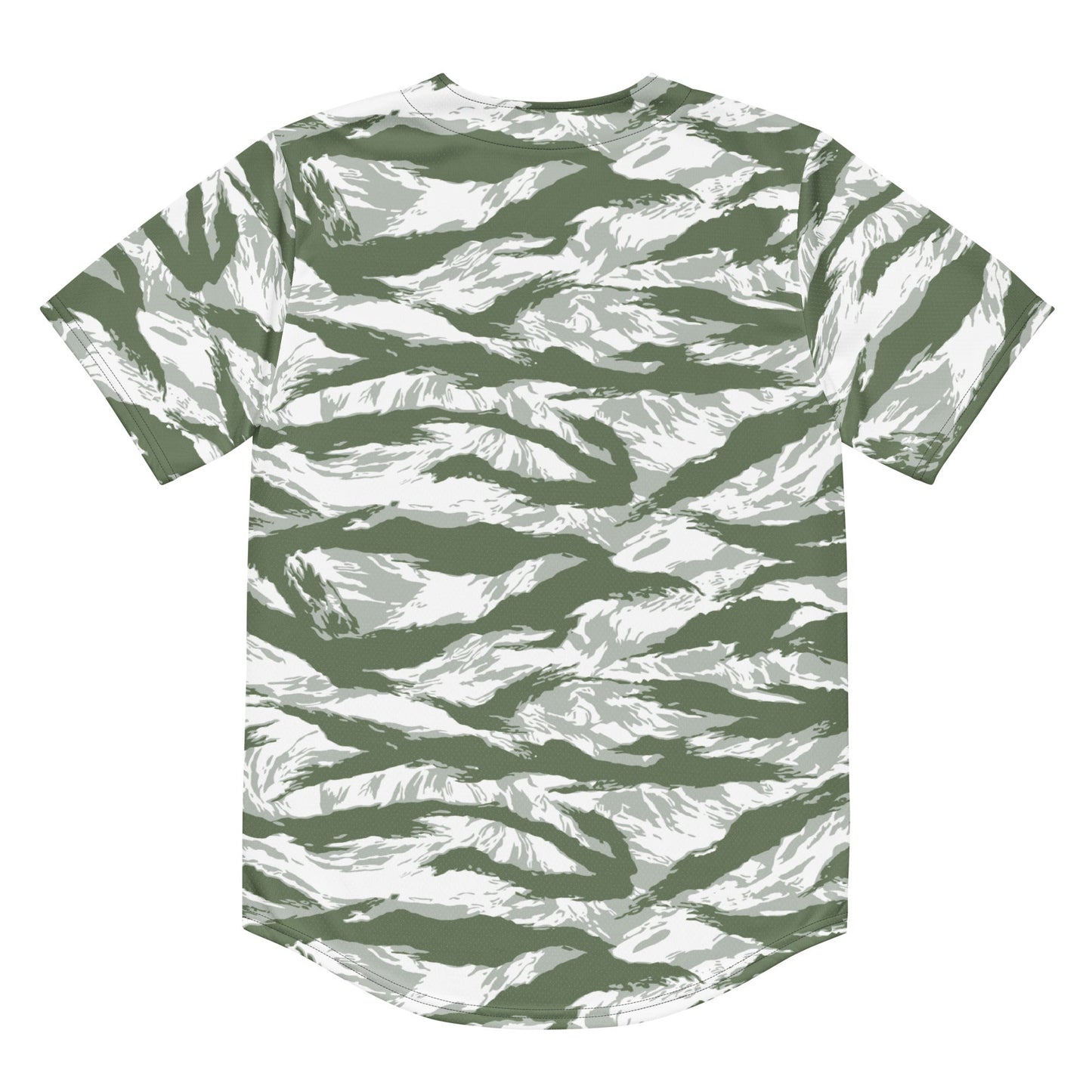 American Tiger Stripe Arctic Noorvik CAMO baseball jersey - Baseball Jerseys