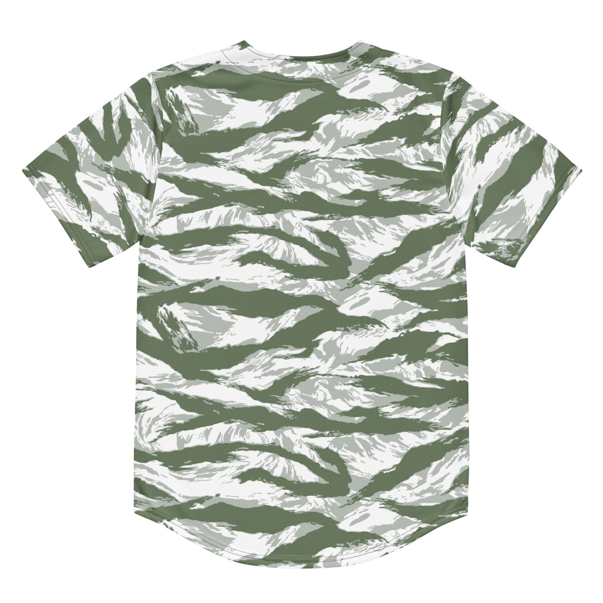 American Tiger Stripe Arctic Noorvik CAMO baseball jersey - Baseball Jerseys