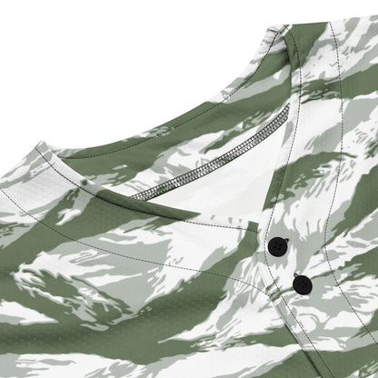 American Tiger Stripe Arctic Noorvik CAMO baseball jersey - Baseball Jerseys