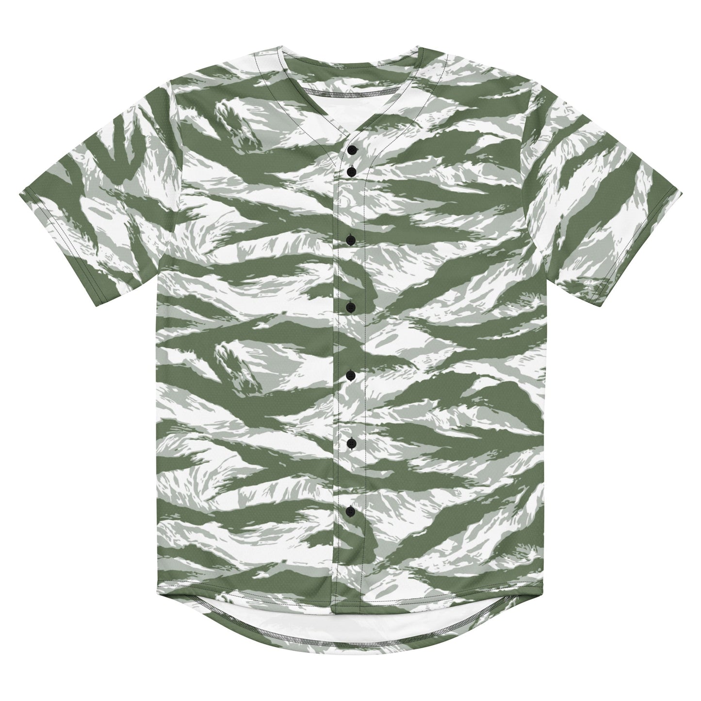 American Tiger Stripe Arctic Noorvik CAMO baseball jersey - Baseball Jerseys