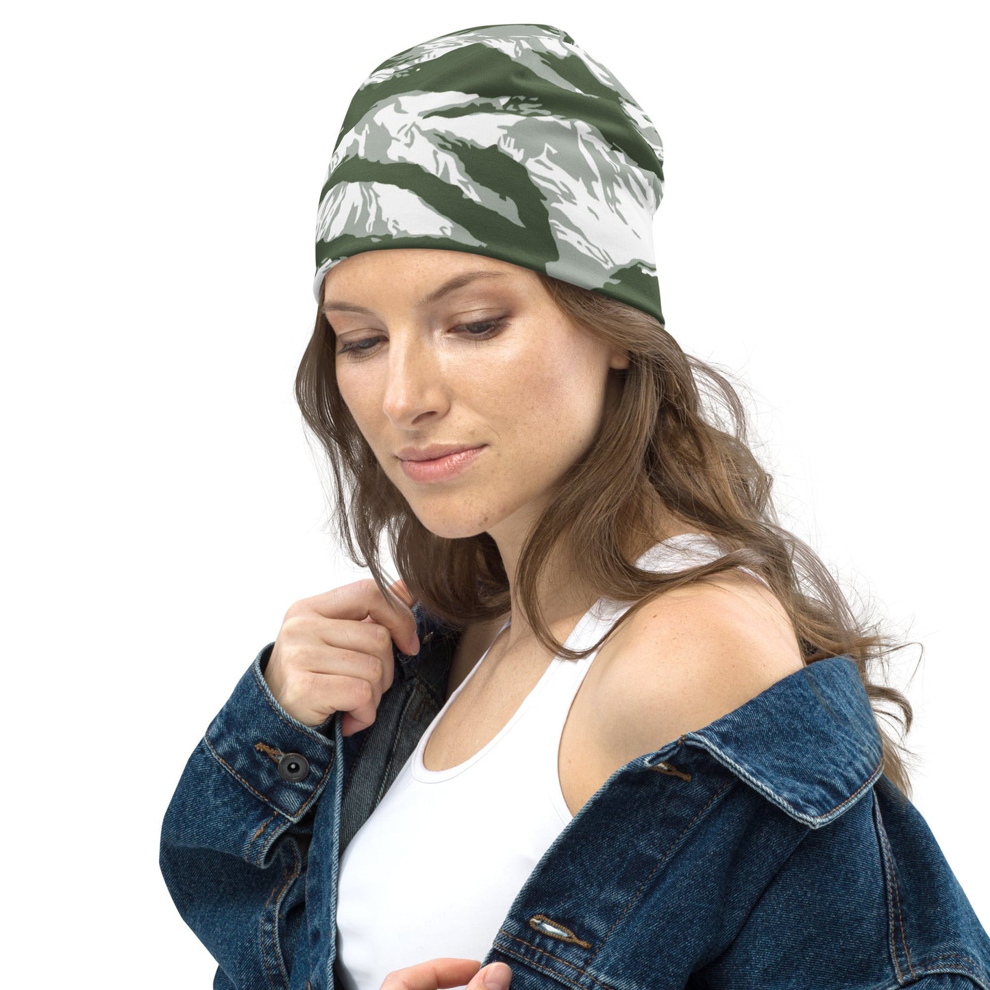 American Tiger Stripe Arctic Noorvik CAMO Beanie - Beanies