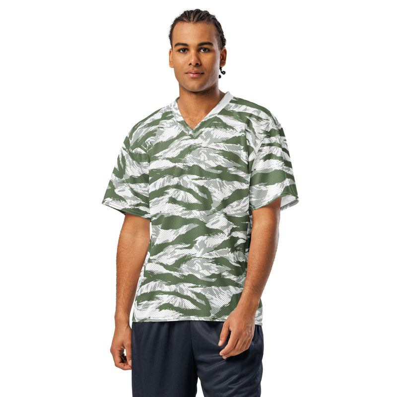 Tiger Stripe Arctic Noorvik CAMO Unisex American Football Jersey