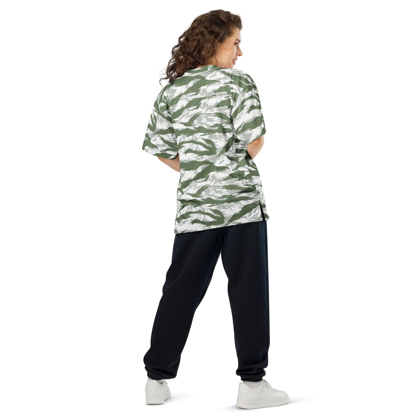 American Tiger Stripe Arctic Noorvik CAMO football jersey - Football Jersey