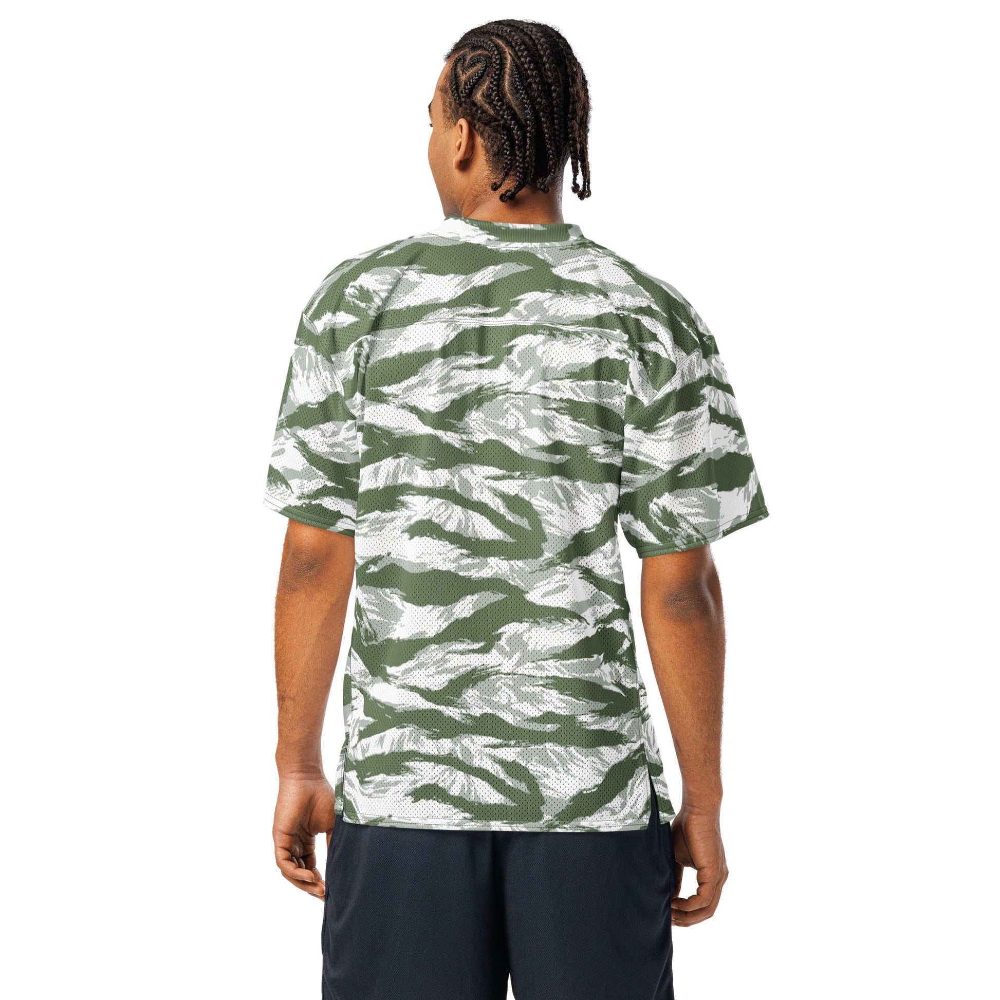 American Tiger Stripe Arctic Noorvik CAMO football jersey - Football Jersey