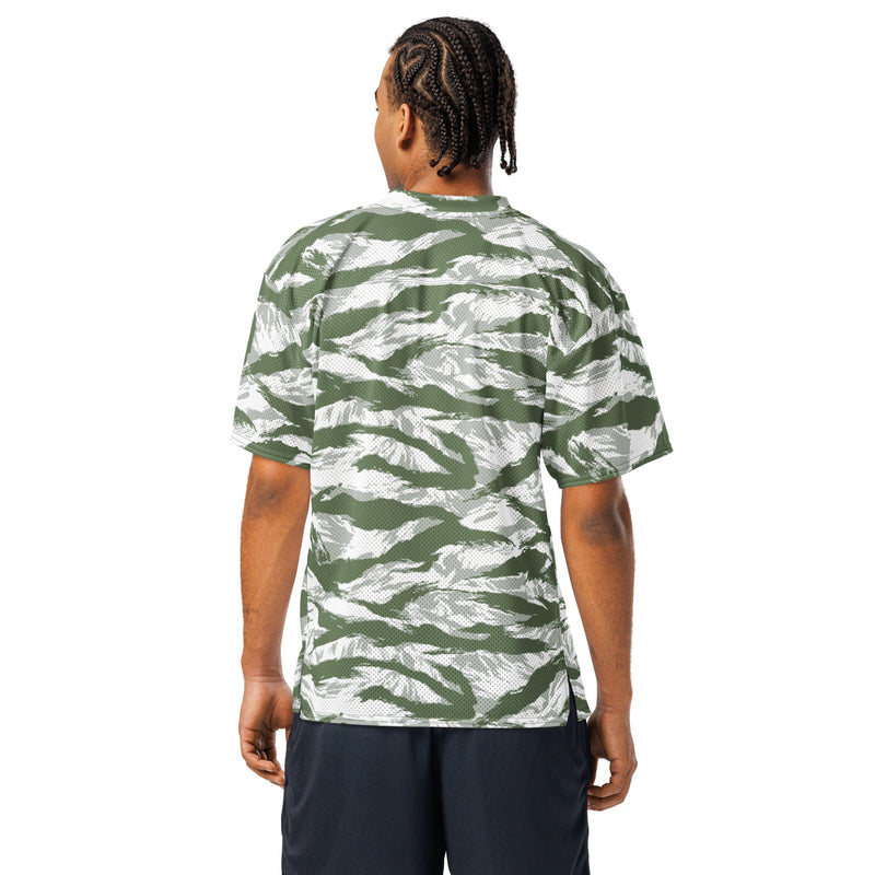 Tiger Stripe Arctic Noorvik CAMO Unisex American Football Jersey