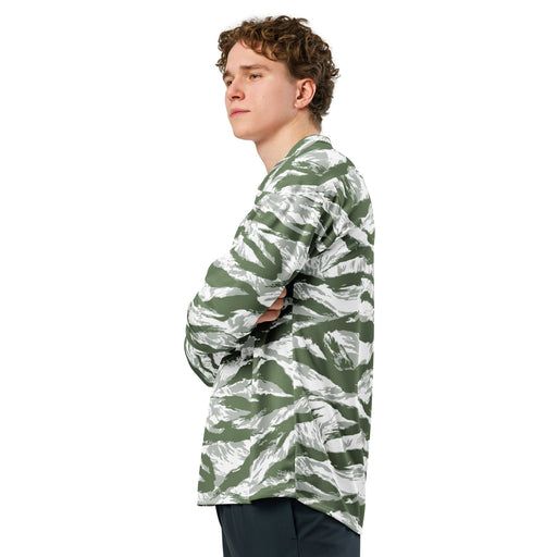 Tiger Stripe Arctic Noorvik CAMO Unisex Hockey Fan Jersey - 2XS
