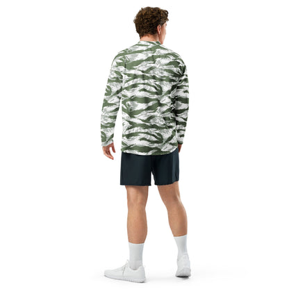 American Tiger Stripe Arctic Noorvik CAMO hockey fan jersey - Hockey Jerseys