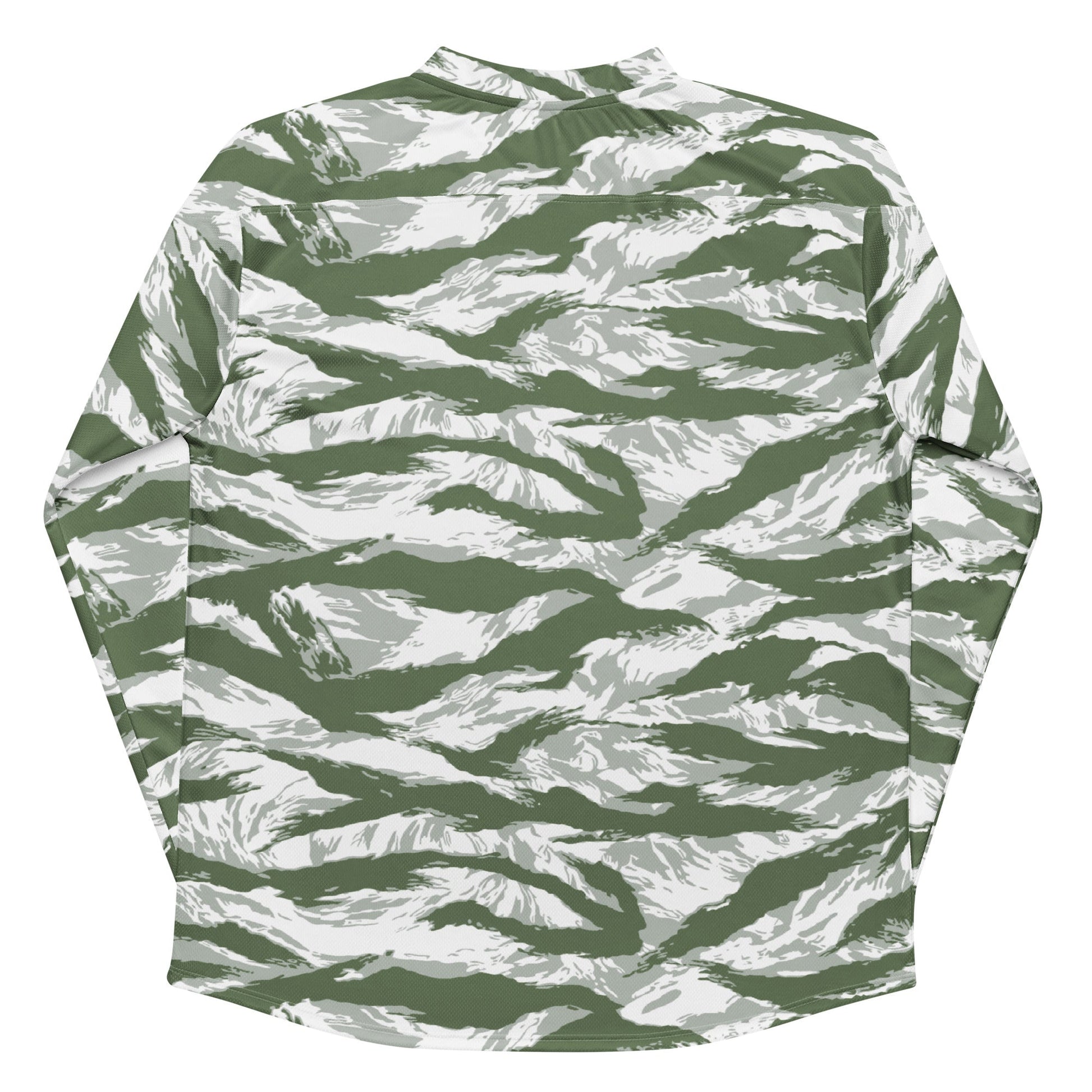 American Tiger Stripe Arctic Noorvik CAMO hockey fan jersey - Hockey Jerseys