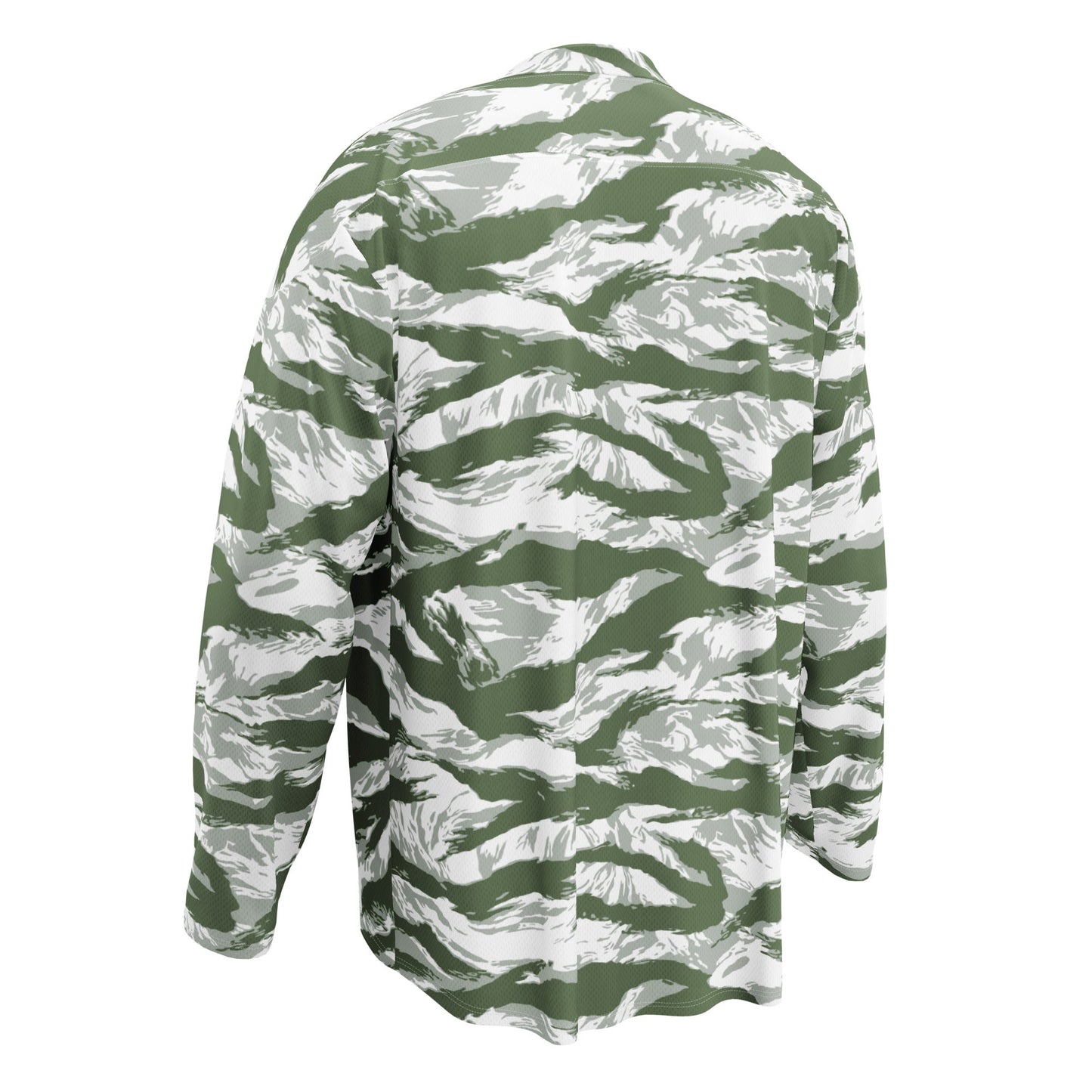 American Tiger Stripe Arctic Noorvik CAMO hockey fan jersey - Hockey Jerseys