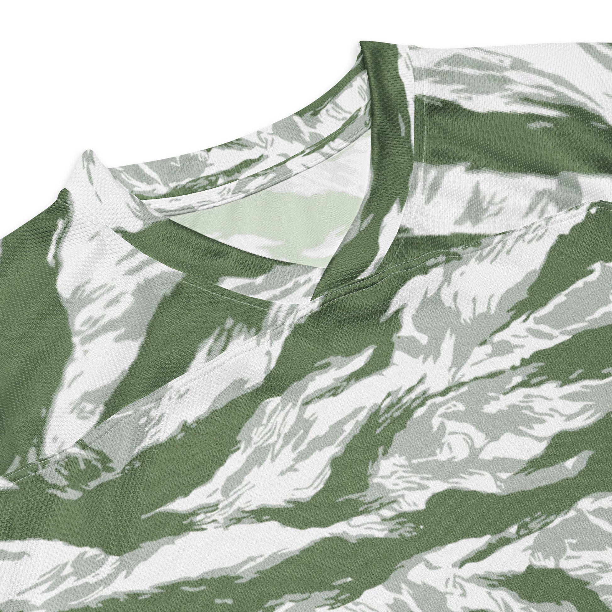 American Tiger Stripe Arctic Noorvik CAMO hockey fan jersey - Hockey Jerseys