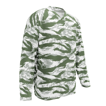 American Tiger Stripe Arctic Noorvik CAMO hockey fan jersey - Hockey Jerseys