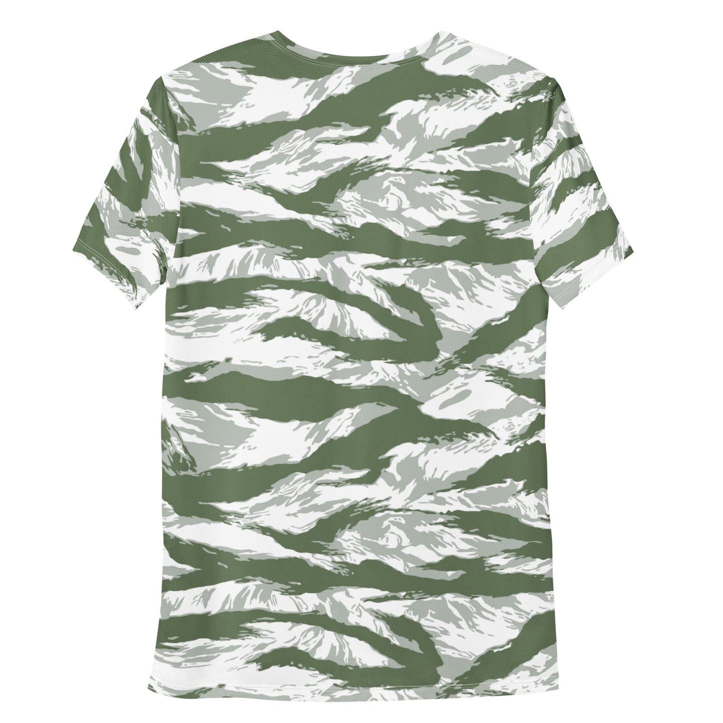 American Tiger Stripe Arctic Noorvik CAMO Mens Athletic T-shirt - T-Shirts