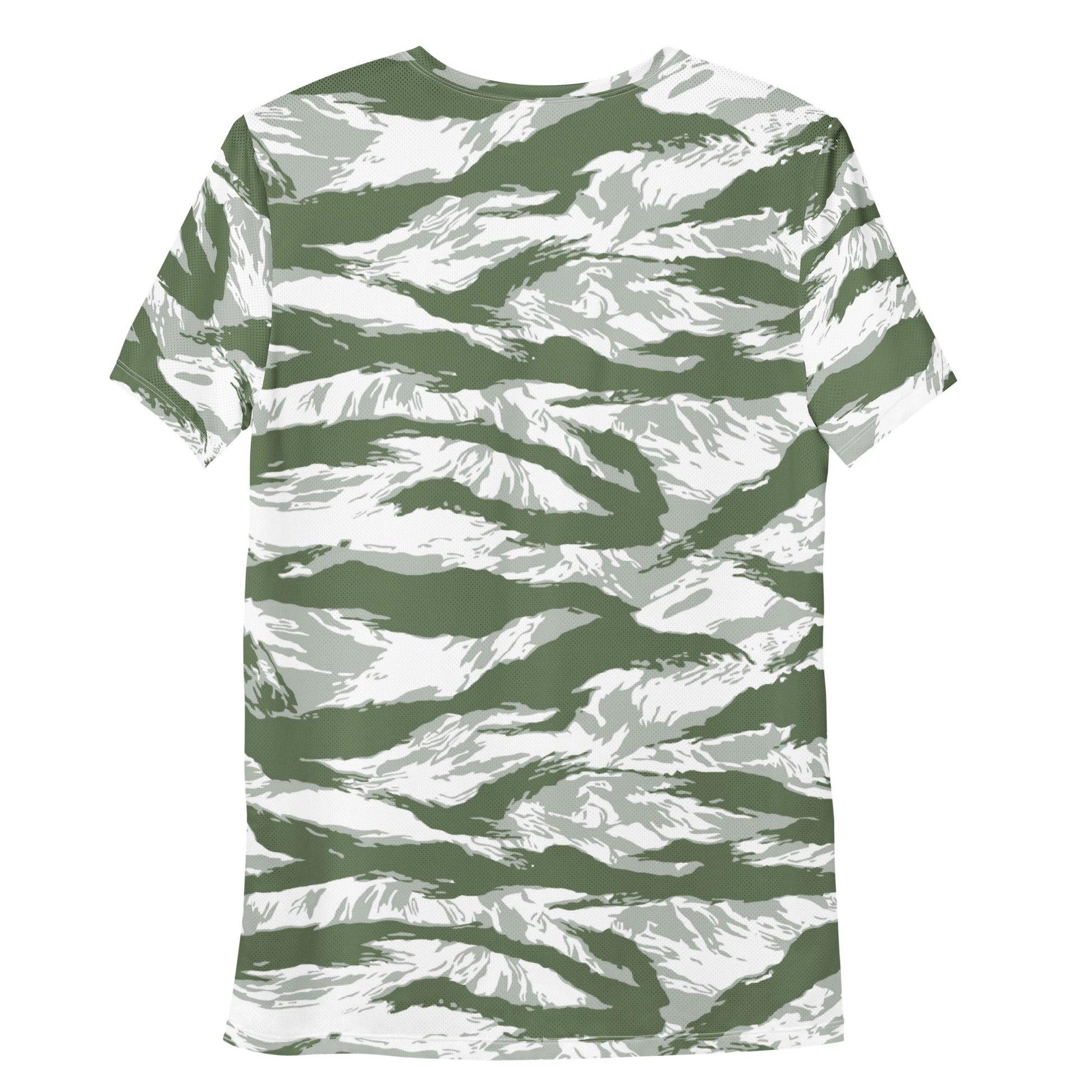 American Tiger Stripe Arctic Noorvik CAMO Mens Athletic T-shirt - T-Shirts