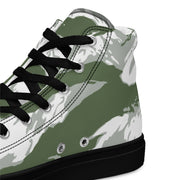 Tiger Stripe Arctic Noorvik CAMO Mens High-Top Canvas Shoes