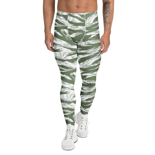 American Tiger Stripe Arctic Noorvik CAMO Mens Leggings - XS