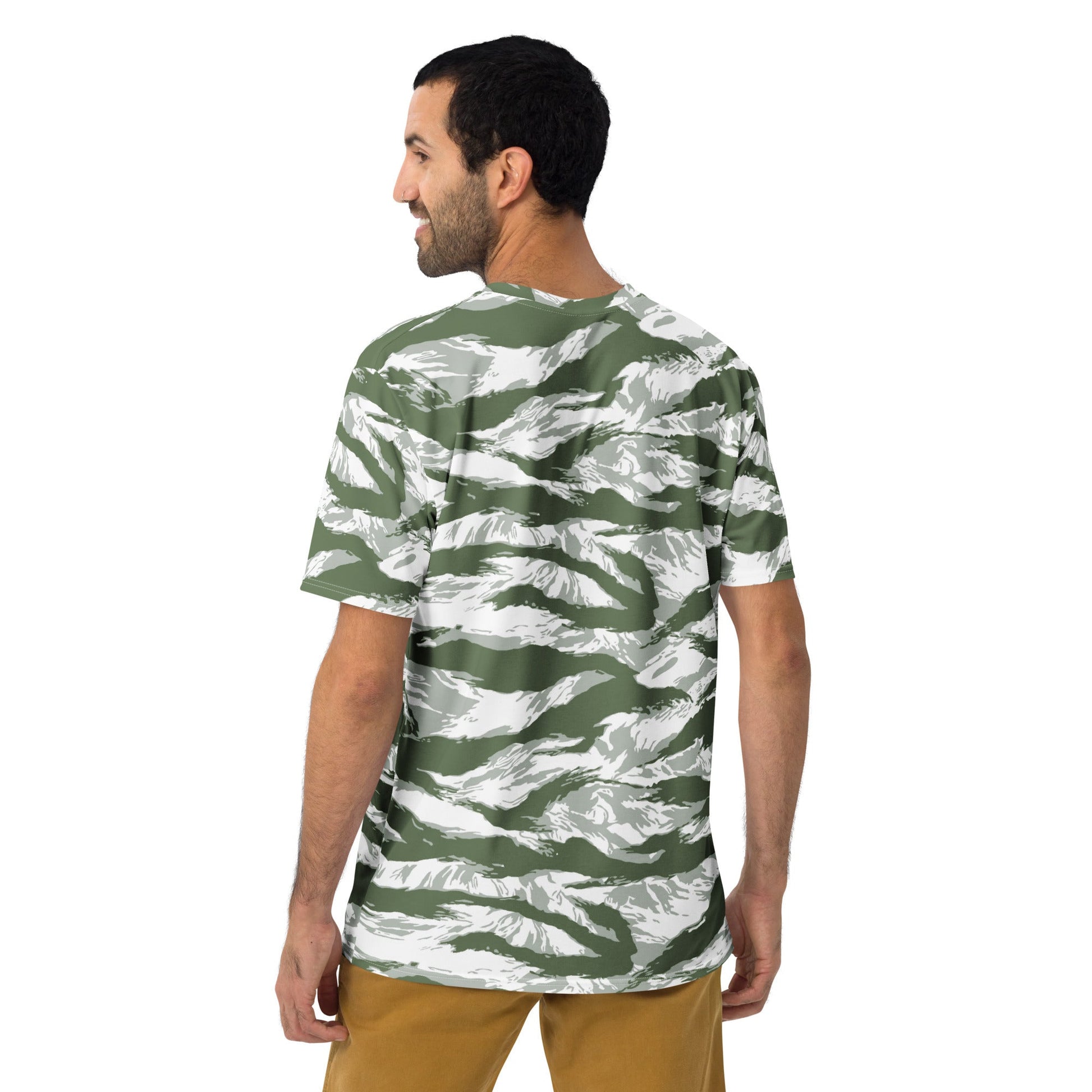 American Tiger Stripe Arctic Noorvik CAMO Mens T-Shirt