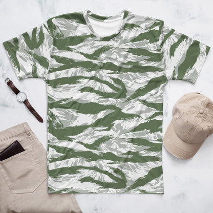American Tiger Stripe Arctic Noorvik CAMO Mens T-Shirt - XS