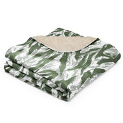 Tiger Stripe Arctic Noorvik CAMO Sherpa Blanket
