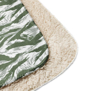 Tiger Stripe Arctic Noorvik CAMO Sherpa Blanket