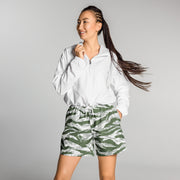 Tiger Stripe Arctic Noorvik CAMO Unisex Athletic Long Shorts