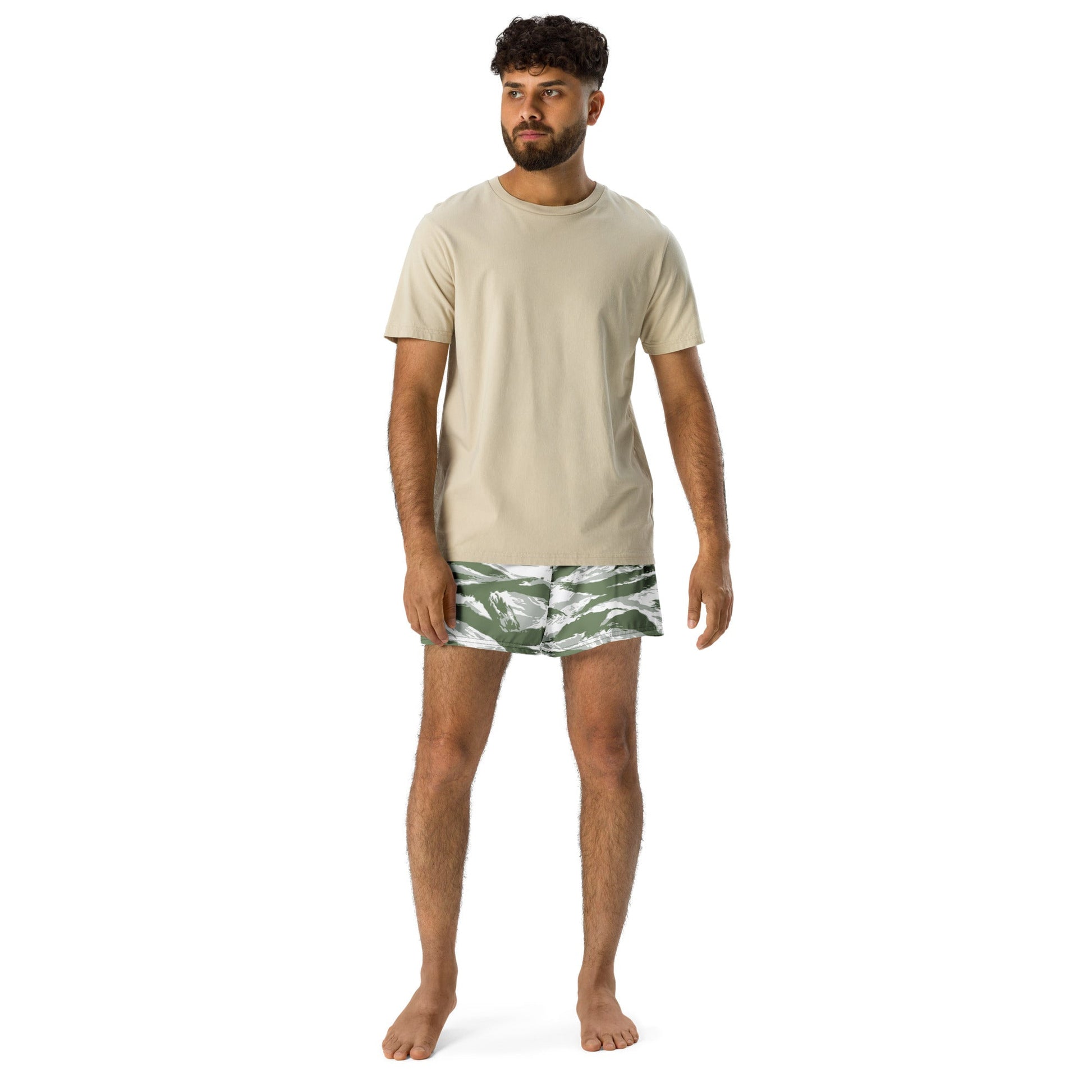 American Tiger Stripe Arctic Noorvik CAMO Unisex Athletic Shorts