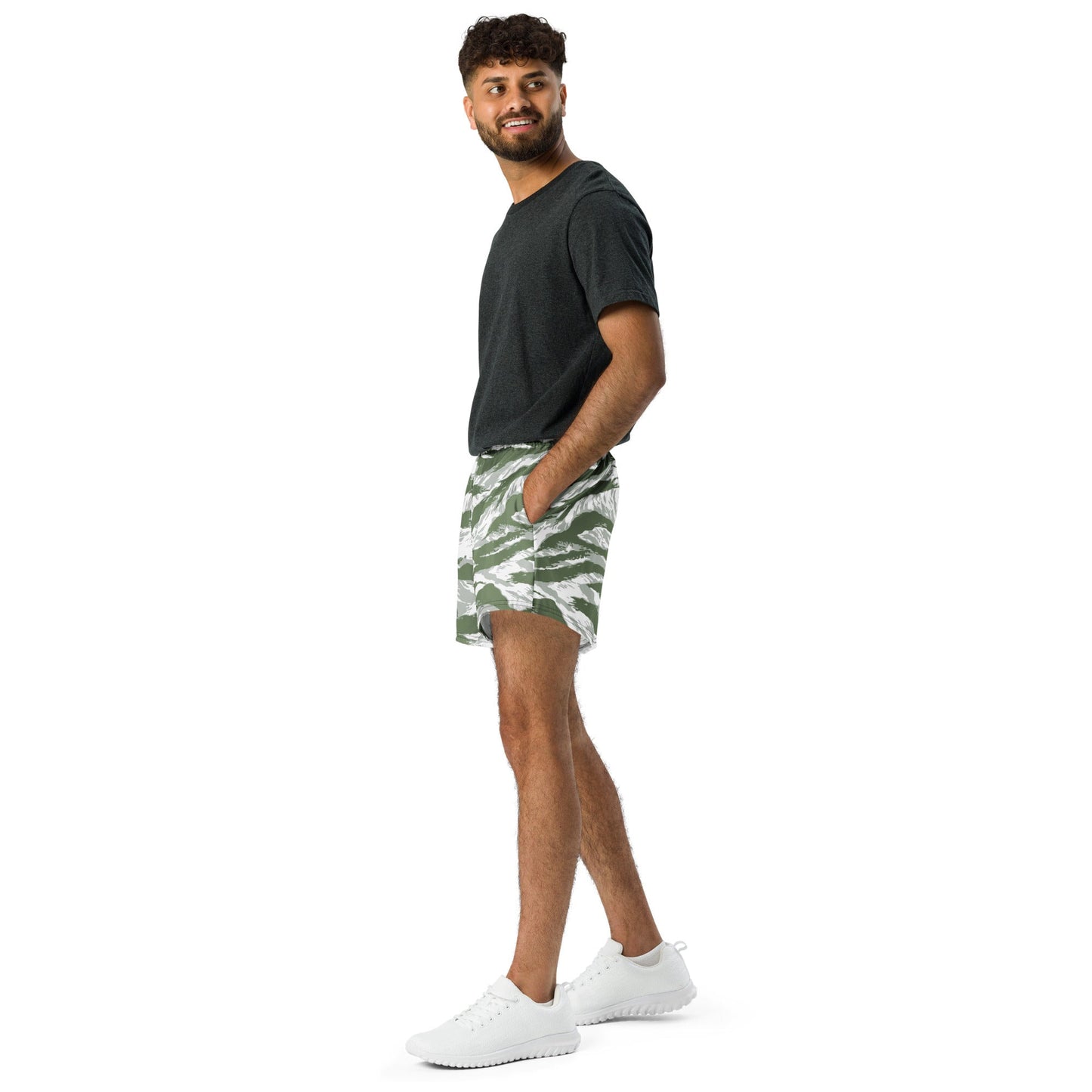 American Tiger Stripe Arctic Noorvik CAMO Unisex Athletic Shorts