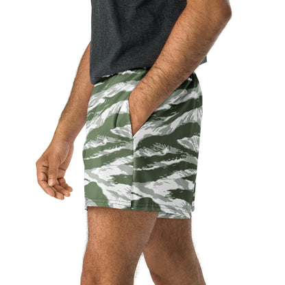 American Tiger Stripe Arctic Noorvik CAMO Unisex Athletic Shorts - XS