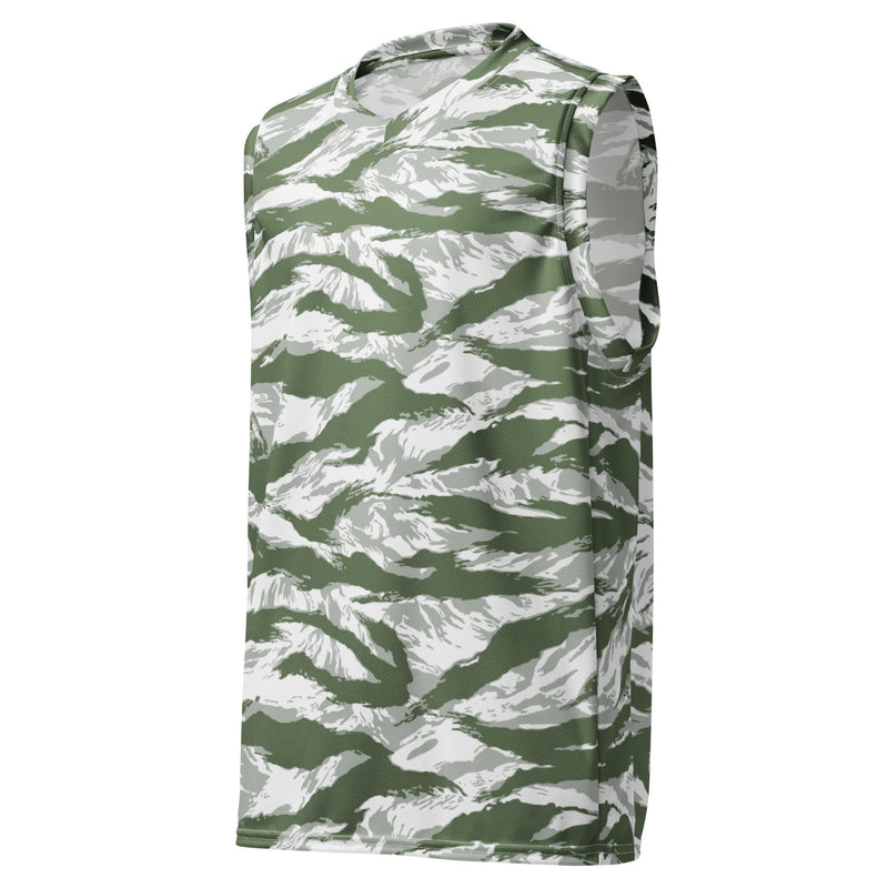 Tiger Stripe Arctic Noorvik CAMO Unisex Basketball Jersey