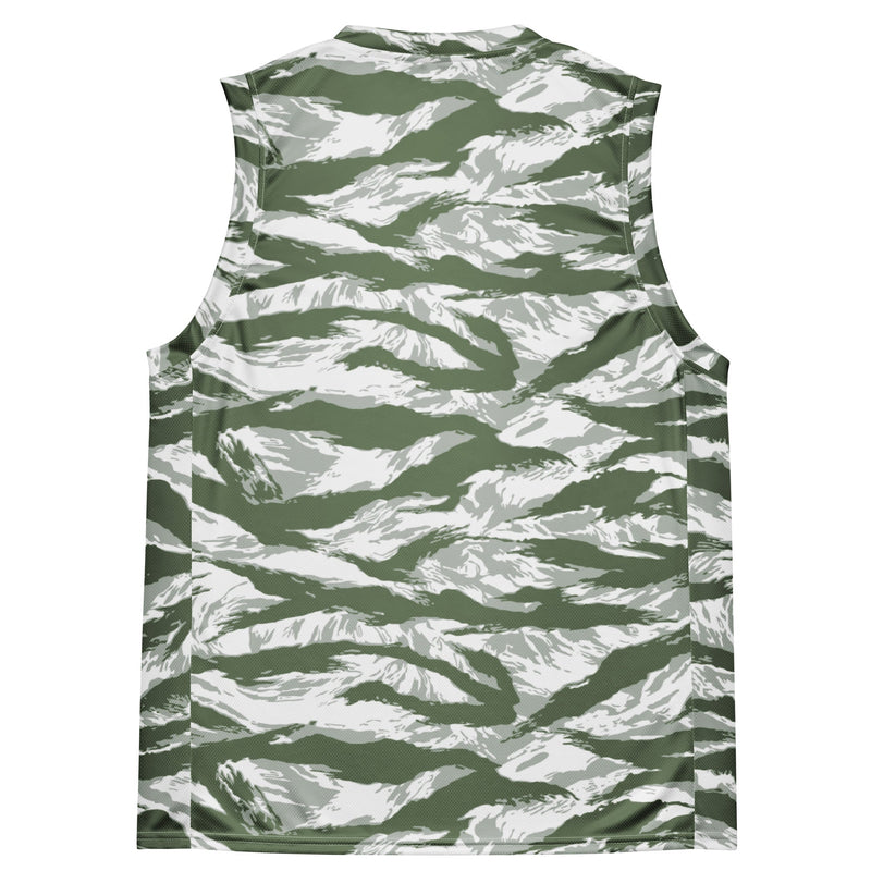 Tiger Stripe Arctic Noorvik CAMO Unisex Basketball Jersey