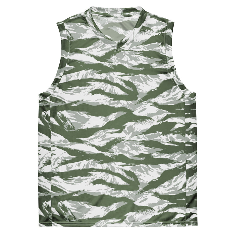 Tiger Stripe Arctic Noorvik CAMO Unisex Basketball Jersey