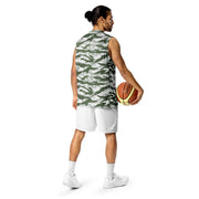 Tiger Stripe Arctic Noorvik CAMO Unisex Basketball Jersey