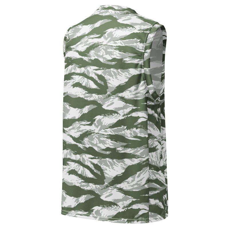 Tiger Stripe Arctic Noorvik CAMO Unisex Basketball Jersey